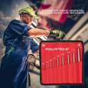 9 Pieces Roll Pin Punch Set, Removing Repair Tools, Removing Repair Tool with Holder for Automotive, Watch Repair, Jewelry and Craft