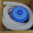 DeeprClean 1000 GPH Pool Filter Pump for Above Ground Pools, Type A/C Cartridge Filter Pump System, Safety ETL Listed Above Ground Pool Pumps with GFCI, Improved Water Circulation & Filtration - Blue