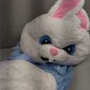 Morph Easter Bunny Costume Adult Deluxe Rabbit Mascot Outfit for Men - Perfect for Easter Costumes and Events XL
