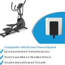 WUKUR 12V AC Adapter Compatible with Horizon EX-59 Elliptical Power Cord for EX59 EX 59 EX-69 Fitness Replacement for sc24w-1202000u