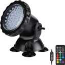 Pond Lights Underwater Fountain Lights with Timer Control Colors Changing Submersible Spotlight