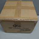 98.5ft Plastic Chain Links,0.3-Inch Thick Yellow Safety Barrier Link Weatherproof Durable Privacy Protection, Easy to Install,Ideal for Fence Home and Business