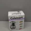 Cuisinart Mini-Prep Plus Food Processor, 24-Ounce Mini Food Processor to Chop Herbs, Vegetables, and Hard Cheese, 24-Ounce Work Bowl, Reversible Stainless Steel Blade, DLC-2ABC, Brushed Chrome/Nickel