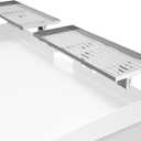 Universal Grill Foldable Warming Rack/Shelf for Blackstone 17'' 22'' 28'' 36'', Pit Boss,Camp Chef and Most Flat Top/Table Top Griddle Grill, Stainless Steel BBQ Shelf Replacement Parts, 2 Pack