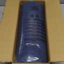 Amazon Basics Washable Comforter Blanket, Reversible Lightweight Microfiber All Season, Twin/Twin XL, Navy/Sky Blue