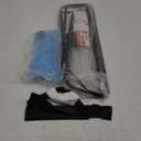 GoSports Portable Soccer Goals for Kids - 13 Color Options - Choose 4 x 3 ft or 6 x 4 ft - Team Tone Pop Up Nets for Backyard (Light Blue)