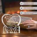 Ithmahco Christmas Crystal Gifts for Mom from Daughter Son, Mom Gifts from Daughters, Last Minute Christmas Presents for Moms, Sentimental Xmas Gift for Moms, Unique Crystal Gift for Mother Birthday