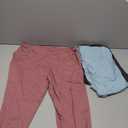 FULLSOFT 3 Pack Plus Size Capri Leggings with Pockets for Women -High Waist Stretchy 1X-4X Workout Yoga Pants (XX-Large, 03-black/Light Green/Rosy Pink)