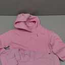 Champion Girls Hoodie and Sweatpant Set for Kids Athletic Fleece Sweatsuit, Size: 5