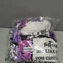 Sister Gifts Blanket, Happy Birthday Gifts for Sister, Unique Gift for My Dear Sis on Mothers Day Christmas - Soft Throw Blanket 60" x 50 (Purple)