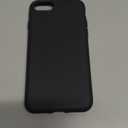 JETech Silicone Case for iPhone SE 3/2 (2022/2020 Edition), iPhone 8 and iPhone 7, 4.7-Inch, Silky-Soft Touch Full-Body Protective Case, Shockproof Cover with Microfiber Lining (Black)