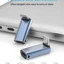 90 Degree USB C to Lightning Adapter 2-Pack, 35W 480Mbps Data Transfer Up and Down Right Angle Type-C Charger Connector Cable for iPhone 17/16/15,iPad, Samsung S25,Tablets, Laptops & Mobile Phones