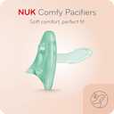 NUK Comfy Pacifiers, 6-18 Months, 6 Pack