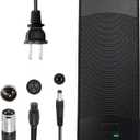 THEPRO 54.6V 2A Charger, Universal Smart Charger for 48V Li-ion Battery, with DC5.5MM Jack Connector, 3-Prong Inline Connector, 3pin XLR Plug