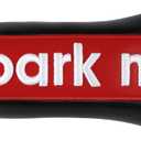 Blade Putter Cover, Spark Me Funny Putter Headcover Embroidery Black/Red