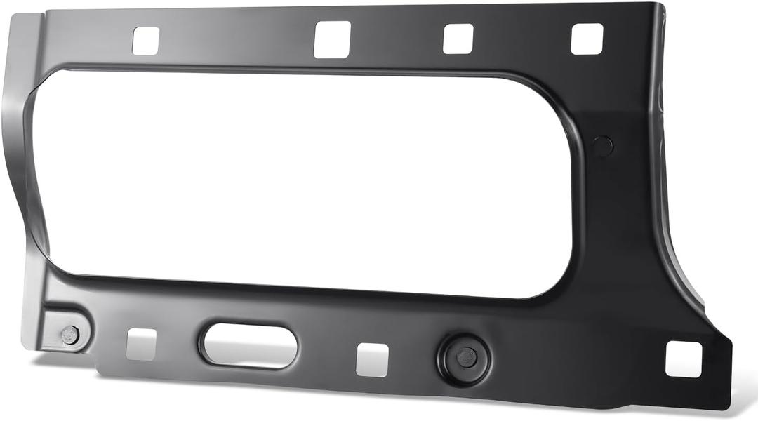 DNA MOTORING Steel Headlight Bracket HeadLamp Mounting Bracket Panel Compatible with 14-19 Silverado Sierra 1500/15-19 Silverado Sierra 2500 3500, Left Side, HLBK-0002-L, GM2508114