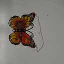 Butterfly Suncatcher Stained Glass, Butterfly Window Hanging Suncatcher Ornament, Insect Suncatcher for Grandma/Mom/Women (Colorful)
