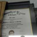 GMFrames 11x14 Diploma Degree Frame with Mat or Display 15x18 Certificates without Mat,Solid Wood,Black Finish with Intricate Black Rope Detail,UV Protection Acrylic, 15x18 for 11x14 with Mat