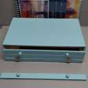 175-Pack Deluxe Wooden Art Set Drawing Painting Kit with 2 Drawing Pads, Acrylic Paints, Colored Pencils, Crayons, Paint Brush, Art Kit in Wooden Case, Gift for Artist, Adults, Teens and Kids (Blue)