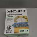 The Honest Company Hypoallergenic Multi-Use Baby Wipes for Sensitive Baby Skin, Balance Blues, 288 Count (72 Count (Pack of 4))