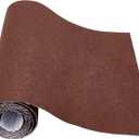 BENECREAT Self Adhesive Felt Fabric 15.7x78.7 Dark Brown Jewelry Box Liner for Halloween Christmas Cosplay Decoration, DIY Costume Making Fabric Stick, 1mm Thick