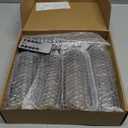 Flameless LED Candles with Timer 5 Pc Flickering Flameless Candles for Romantic Ambiance and Home Decoration Stable Acrylic Shell,with Embedded Star StringBattery Operated CandlesGrey