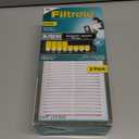 Filtrete Allergen Reduction True HEPA Room Air Purifier Filter, 2 Pack, Size 9.96 in. x 4.69 in., Works with Filtrete FAP-TT-ADH device