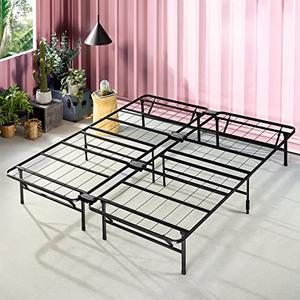 ZINUS SmartBase Tool-Free Assembly Mattress Foundation, 14 Inch Metal Platform Bed Frame, No Box Spring Needed, Sturdy Steel Frame, Underbed Storage, King