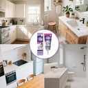 Stain Cleaning Gel - Bathroom & Shower Surface Cleaner for Grout, Tile, Sealed Wood — Powerful & Fast Acting (3PCS)