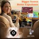 4 in 1 Wireless CarPlay Adapter with Screen Mirroring Supports Apple CarPlay & Android Auto & AirPlay & MirrorLink, 2026 Upgraded screen mirroring dongle for car, USB-A/USB-C Connection, Plug & Play