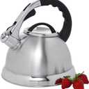 Creative Home Camille 3.0 Qt Stainless Steel Whistling Tea Kettle