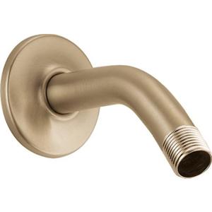 Delta Faucet U4993-CZ Wall Mounted Shower Arm and Flange, 6", Champagne Bronze