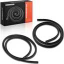 A-Premium 2PCS Rear Car Door Weather Stripping Seal Strips