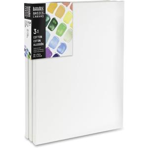 Liquitex BASICS Canvas, 3 pack, 18" x 24"