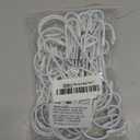 Hotop 36 Pcs White S Hooks for Hanging 4.7 Inch Heavy Duty S Shaped Hook Rack Metal Non Slip Hanger for Christmas Tree Stocking Kitchen Pot Utensils Closet Wire Bathroom Bedroom Pan Bag Towel Plant