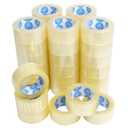 Clear Packing Tape 36 Rolls (2.0 Mil, 2 Inch x 55 Yards) Heavy Duty Shipping & Moving Tape Strong Adhesive Box Sealing Tape for Packing, Storage & Office