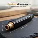 New Jet Nozzle Power Washer for Garden Hose, Garden Hose Nozzle High Pressure Powerful Cleaning Spray Evenly, High Pressure Hose Nozzle for Car Washing (A) (C)