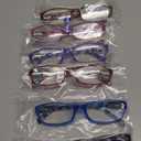 Gaoye 3.25 Reading Glasses for Women, 6 pack Fashion Readers for Women Men Spring Hinge Eye Glasses, Blue Light Reading Glasses (*C1 Mix Color)