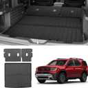 Custom for 2026 Honda Passport Cargo Mats Trunk Liner and Rear Seat Backrest Mats All Weather TPE Protection Mat Accessories (for 2026 Honda Passport)
