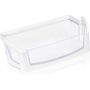 [2 PACK] UPGRADED WPW10224961 Refrigerator Door Shelf Bin Replacement Compatible with Whirlpool Refrigerator Door Shelf W10224961 Maytag Gallon Shelf WRF555SDF WRF555SDH WRX735SDBM Fridge Bin Right