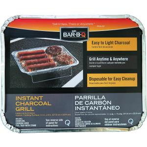 2 x MR. BAR-B-Q 272111 Instant Charcoal Grill