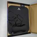 Gimars RGB Mouse Pad with Wrist Rest Support, 12 x 10 in Extra Large Ergonomic Gaming Mouse Pad with 10 LED Lighting Modes, Non-Slip Rubber Base for PC Gaming & Office