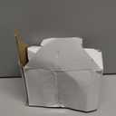 4 Pack Acrylic Qtip Holder Dispenser for Cotton Swabs, Balls, Pads, Floss Picks- Small Clear Plastic Canister Apothecary Jar Set, Bathroom Essentials Accessories Decor, Vanity Makeup Storage Organizer