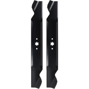942-04244 Blade for 46'' Deck, 942-04244A Mower Blade Compatible with C ub Cad et XT1 LT46 LTX 1045 RZT-L46, C raftsman T140 T240, T roy-Bilt, M TD, Replaces 942-04290, 742-04290, 6 Point Star, 2Pack