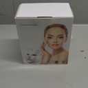 SUERBEATY Red Light Mask For Face, 7-1 Colors Red Light Face Mask, Facial Skincare At Home, Cordless, Portable and Rechargeable (White)