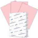 Hammermill Colored Paper, 24 lb Pink Printer Paper, 8.5 x 11-1 Ream (500 Sheets) - Made in the USA, Pastel Paper, 104463R
