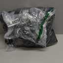 4 Pack Round Tablecloth 90 Inch Black Polyester Washable Fabric Table Covers for Wedding Dining Table Buffet Parties Banquet Decor