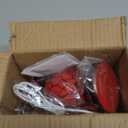 Cardinal Lamp, Red Resin Birds Night Light, Handmade Resin Table Lamp for Christmas Decor, Cardinalis Desk Light for Home, Office, Bedroom