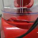 Moss & Stone 3 Cup Mini Food Processor, Strong Vegetable Chopper for Dicing, Chopping, Mincing, & Puree 300 Watts Mini Chopper With 2 Speeds, Perfect Baby Food Processor Red