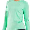 ALLZERO Rash Guard for Women UPF 50+ Long Sleeve Sun Shirts Quick Dry SPF Shirts for Workout Hiking Fishing (S)